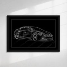 Load image into Gallery viewer, Honda Civic 09th Gen Sedan 2013 - 2015 Facelift #084 - #092