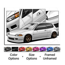 Load image into Gallery viewer, Honda Civic 1992-1995 Gen 5 Hatchback EG6