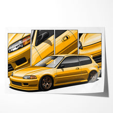 Load image into Gallery viewer, Honda Civic 1992-1995 Gen 5 Hatchback EG6