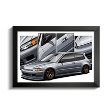Load image into Gallery viewer, Honda Civic 1992-1995 Gen 5 Hatchback EG6