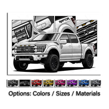 Load image into Gallery viewer, Ford F150 2024-Current Raptor Gen 3.5 #319- #327