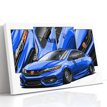 Load image into Gallery viewer, Honda Civic 09th Gen Coupe 2013 - 2015 Facelift #139 - #147