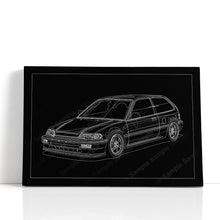 Load image into Gallery viewer, Honda Civic 04th Gen Hatchback 1990-1991 EF Facelift #112-#120