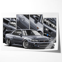 Load image into Gallery viewer, Nissan Skyline GTR R34 #019 - #027