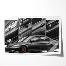 Load image into Gallery viewer, Honda Civic 2004-2005 Gen 7b Sedan