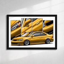 Load image into Gallery viewer, Honda Civic 07th Gen Coupe 2001 - 2003 Pre-face #055 - #063