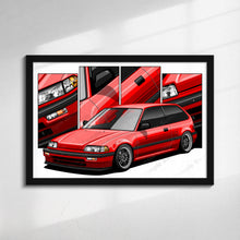 Load image into Gallery viewer, Honda Civic 04th Gen Hatchback 1990-1991 EF Facelift #112-#120