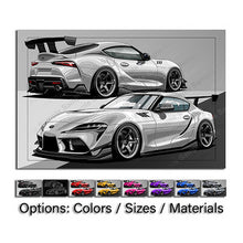 Load image into Gallery viewer, Toyota Supra MK5 #380 - #388