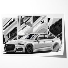 Load image into Gallery viewer, Audi S5 RS5 2nd Gen Sedan #001- #009