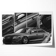 Load image into Gallery viewer, Audi S4 RS4 A4 Sedan #098- #106