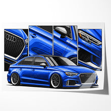 Load image into Gallery viewer, Audi A3 S3 RS3 3rd Gen Facelift #080- #088