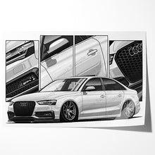 Load image into Gallery viewer, Audi S4 RS4 A4 Sedan #098- #106