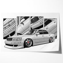 Load image into Gallery viewer, Lexus LS 1st Gen 1990-1994 Celsior #079-087