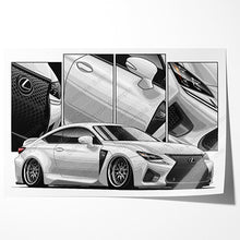 Load image into Gallery viewer, Lexus RCF RC-F RC 1st Gen #241- #249