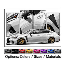 Load image into Gallery viewer, Lexus GS 4th Gen 2016-2020 Facelift #178- #186