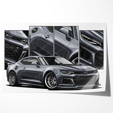 Load image into Gallery viewer, Chevy Camaro 6th Gen 2016 - 2024 ZL1 SS 1LE #064- #072