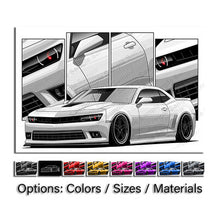 Load image into Gallery viewer, Chevy Camaro 5th Gen 2014 2015 Facelift #055- #063