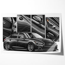 Load image into Gallery viewer, Infiniti Q50 Pre-face #083- #091