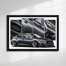 Load image into Gallery viewer, Infiniti Q50 Facelift #092- #100