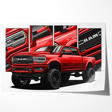 Load image into Gallery viewer, Dodge Ram 2500 Truck 5th Gen Heavy Duty HD 2019 - 2024 #001- #009