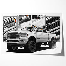 Load image into Gallery viewer, Dodge Ram 2500 Truck 5th Gen Heavy Duty HD 2019 - 2024 #001- #009