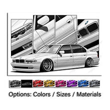 Load image into Gallery viewer, BMW 7 Series 3rd Gen Facelift E38 #569- #577