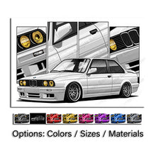 Load image into Gallery viewer, BMW 3 Series E30 Coupe #524- #532