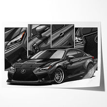 Load image into Gallery viewer, Lexus RC RC-F 1st Gen #088- #096