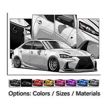 Load image into Gallery viewer, Lexus IS 3rd gen First Facelift #214- #222