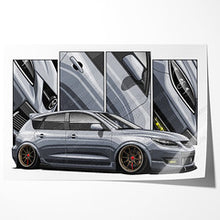 Load image into Gallery viewer, Mazda Mazda3 1st Gen Hatchback Facelift #131- #139