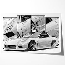 Load image into Gallery viewer, Mazda RX7 FD #010- #018