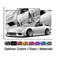 Load image into Gallery viewer, Mazda RX7 FD #010- #018