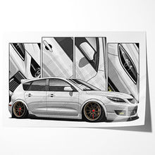 Load image into Gallery viewer, Mazda Mazda3 1st Gen Hatchback Facelift #131- #139