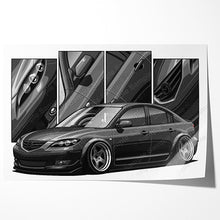 Load image into Gallery viewer, Mazda Mazda3 1st Gen Sedan Facelift #149- #157