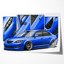 Load image into Gallery viewer, Mazda Mazda3 1st Gen Sedan Facelift #149- #157