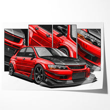 Load image into Gallery viewer, Mitsubishi Evo 07-08-09 Lancer Evo VII VIII IX #019- #027