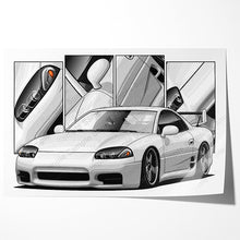 Load image into Gallery viewer, Mitsubishi 3000GT 2nd Gen Facelift #096- #104