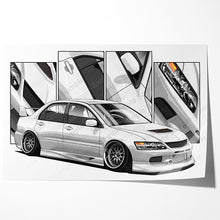 Load image into Gallery viewer, Mitsubishi Evo 09 Lancer Evo IX #087- #095