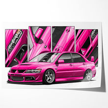 Load image into Gallery viewer, Mitsubishi Evo 08 Lancer Evo VIII #078- #086