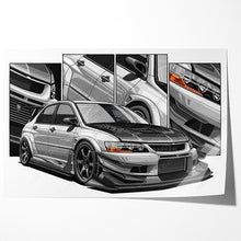 Load image into Gallery viewer, Mitsubishi Evo 07-08-09 Lancer Evo VII VIII IX #019- #027