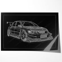 Load image into Gallery viewer, Mitsubishi Evo 07-08-09 Lancer Evo VII VIII IX #019- #027