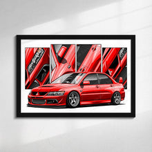 Load image into Gallery viewer, Mitsubishi Evo 08 Lancer Evo VIII #078- #086