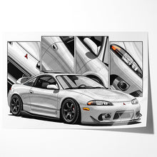 Load image into Gallery viewer, Mitsubishi Eclipse 2nd Gen #010- #018