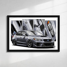 Load image into Gallery viewer, Subaru WRX Impreza 2018-2021 STI Raptor Eye Facelift #001 - #009
