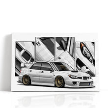 Load image into Gallery viewer, Subaru WRX Impreza 2006-2007 STI Hawk Eye Sedan #101 - #109