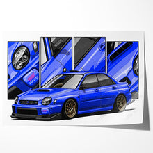 Load image into Gallery viewer, Subaru WRX Impreza 2001-2003 STI Bug Eye Sedan #074 - #082