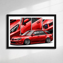 Load image into Gallery viewer, Subaru WRX Impreza 2006-2007 STI Hawk Eye Wagon #282 - #290