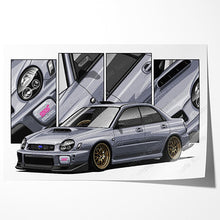 Load image into Gallery viewer, Subaru WRX Impreza 2001-2003 STI Bug Eye Sedan #074 - #082