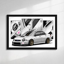 Load image into Gallery viewer, Subaru WRX Impreza 2001-2003 STI Bug Eye Sedan #074 - #082