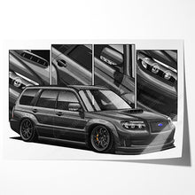 Load image into Gallery viewer, Subaru Forester 2006-2008 2nd Gen Facelift #300 - #308